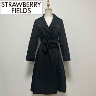 STRAWBERRY-FIELDS - ストロベリーフィールズ　タフタロングコート