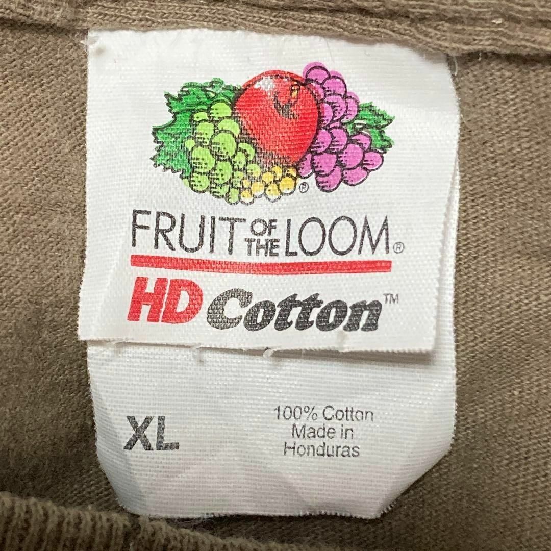 FRUIT OF THE LOOM(フルーツオブザルーム)の6265 ボロTシャツ ダメージ　アニマル　白頭鷲　古着 XL メンズのトップス(Tシャツ/カットソー(半袖/袖なし))の商品写真