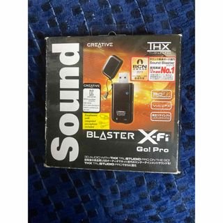 クリエイティブ(CREATIVE)のSound Blaster X-Fi Go! Pro(PC周辺機器)