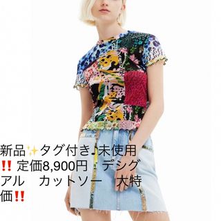 DESIGUAL - 新品✨タグ付き♪未使用‼️ 定価8,900円　デシグアル　カットソー　大特価‼️