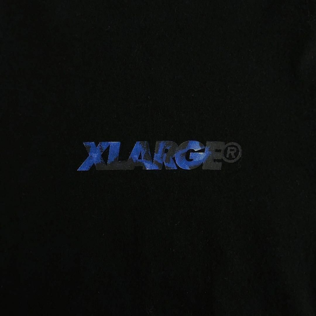 XLARGE(エクストララージ)の8727【即完売モデル】エクストララージ☆ファイヤーパターン ロングtシャツ美品 メンズのトップス(Tシャツ/カットソー(七分/長袖))の商品写真