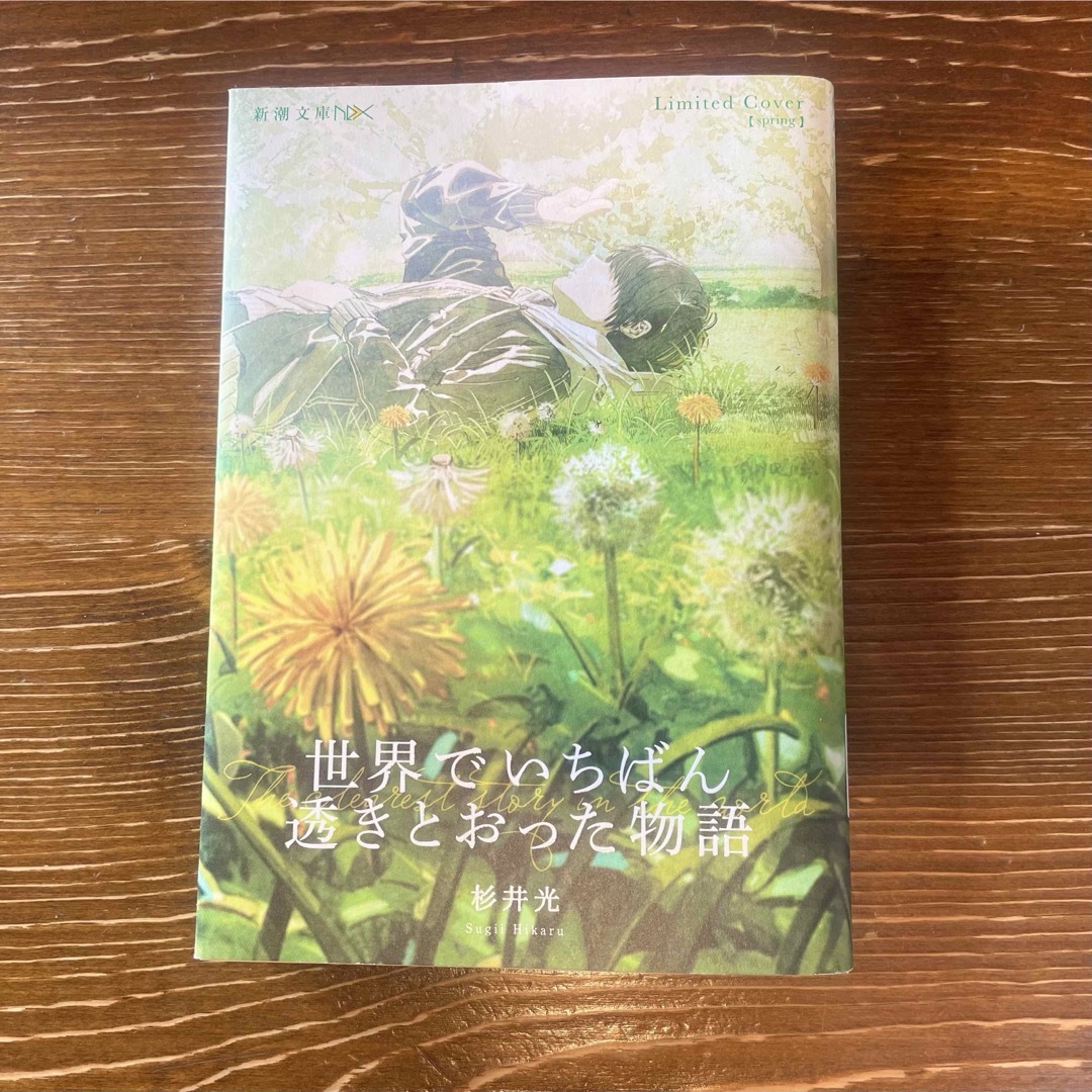 新潮文庫(シンチョウブンコ)の世界でいちばん透きとおった物語 limited cover spring エンタメ/ホビーの本(その他)の商品写真