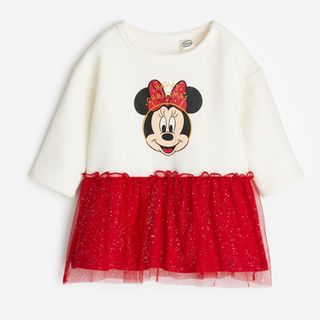 ディズニー(Disney)のH&M ミニー　ワンピース　80 (ワンピース)