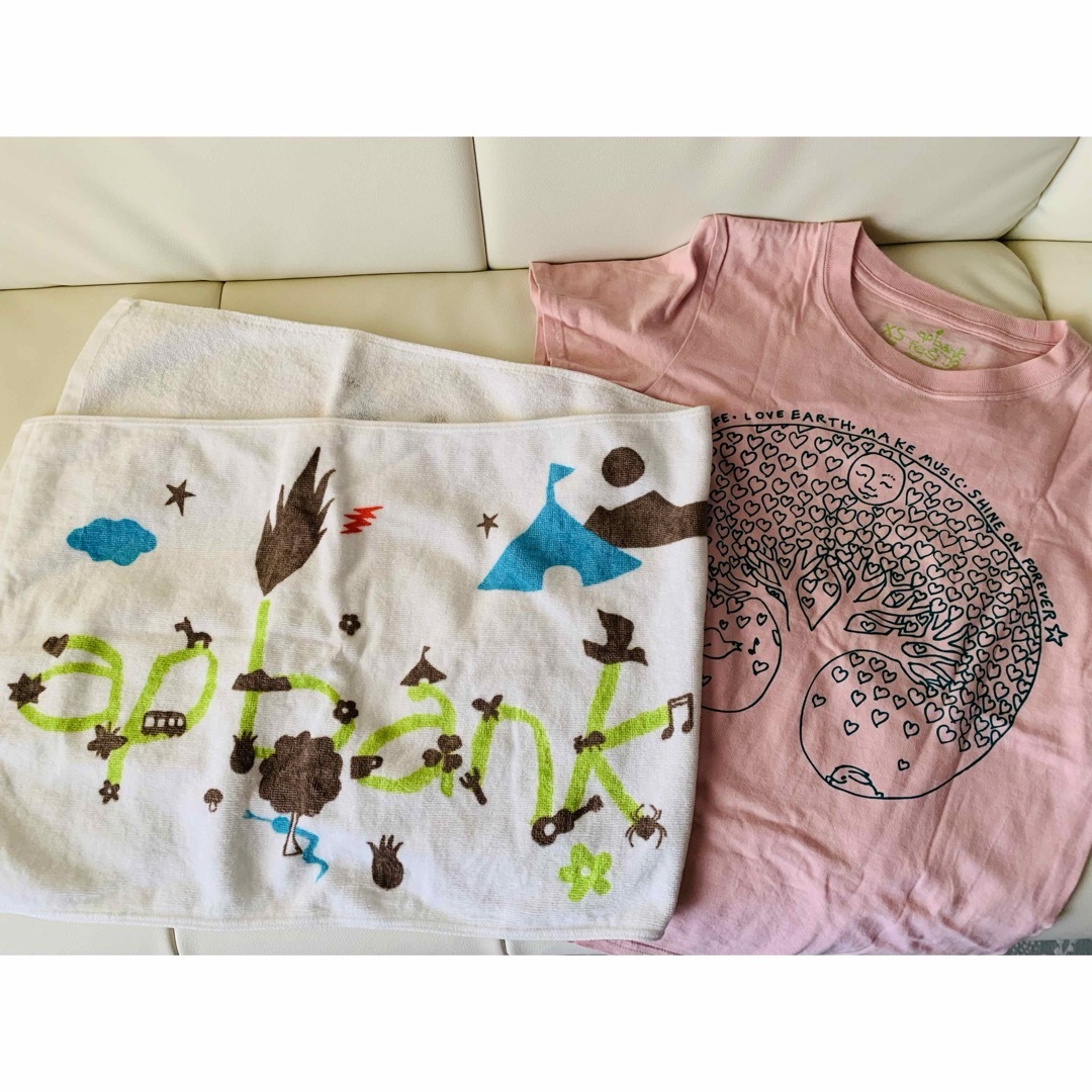 Mr.Children(ミスターチルドレン)のapbankフェス Tシャツとタオル エンタメ/ホビーのタレントグッズ(ミュージシャン)の商品写真