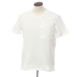 ヘルノ(HERNO)の【中古】ヘルノ Herno コットン ポケット 半袖Ｔシャツ ホワイト【サイズ52】【メンズ】(Tシャツ/カットソー(半袖/袖なし))