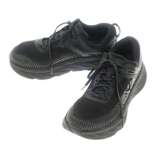 ホカオネオネ(HOKA ONE ONE)の【中古】ホカ オネ オネ HOKA ONE ONE BONDI 7 スニーカー ブラック【サイズ28cm】【メンズ】(スニーカー)