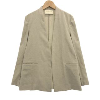 ユナイテッドアローズ(UNITED ARROWS)の美品 ユナイテッドアローズ ノーラペルジャケット レディース 38(その他)