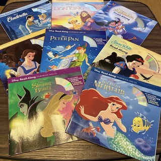 ディズニー洋書8冊セット(CD付き)Disney books with CDs(洋書)