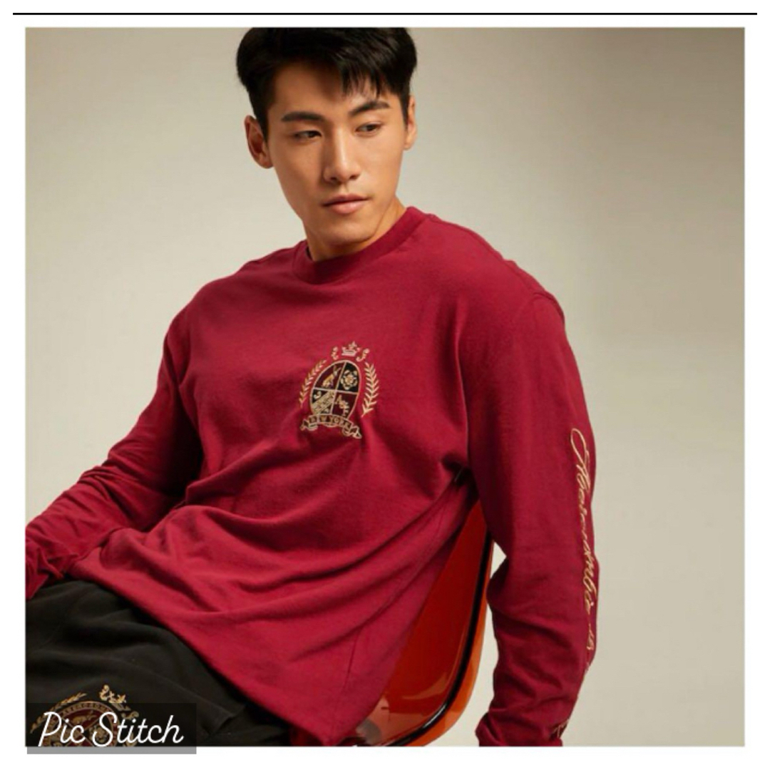 Abercrombie&Fitch(アバクロンビーアンドフィッチ)の割引あり◎S◎新品正規品◎アバクロ◎Abercrombie◎ロングTシャツ送料込 メンズのトップス(Tシャツ/カットソー(七分/長袖))の商品写真