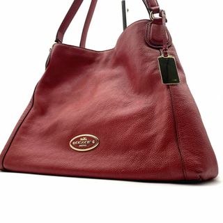 コーチ(COACH)のコーチ ワンショルダーバッグ シボ革 肩掛け(ハンドバッグ)