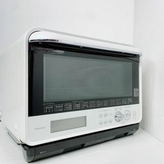 トウシバ(東芝)の東芝 加熱水蒸気オーブンレンジ 30L 石窯ドーム ホワイト ER-ND300(電子レンジ)