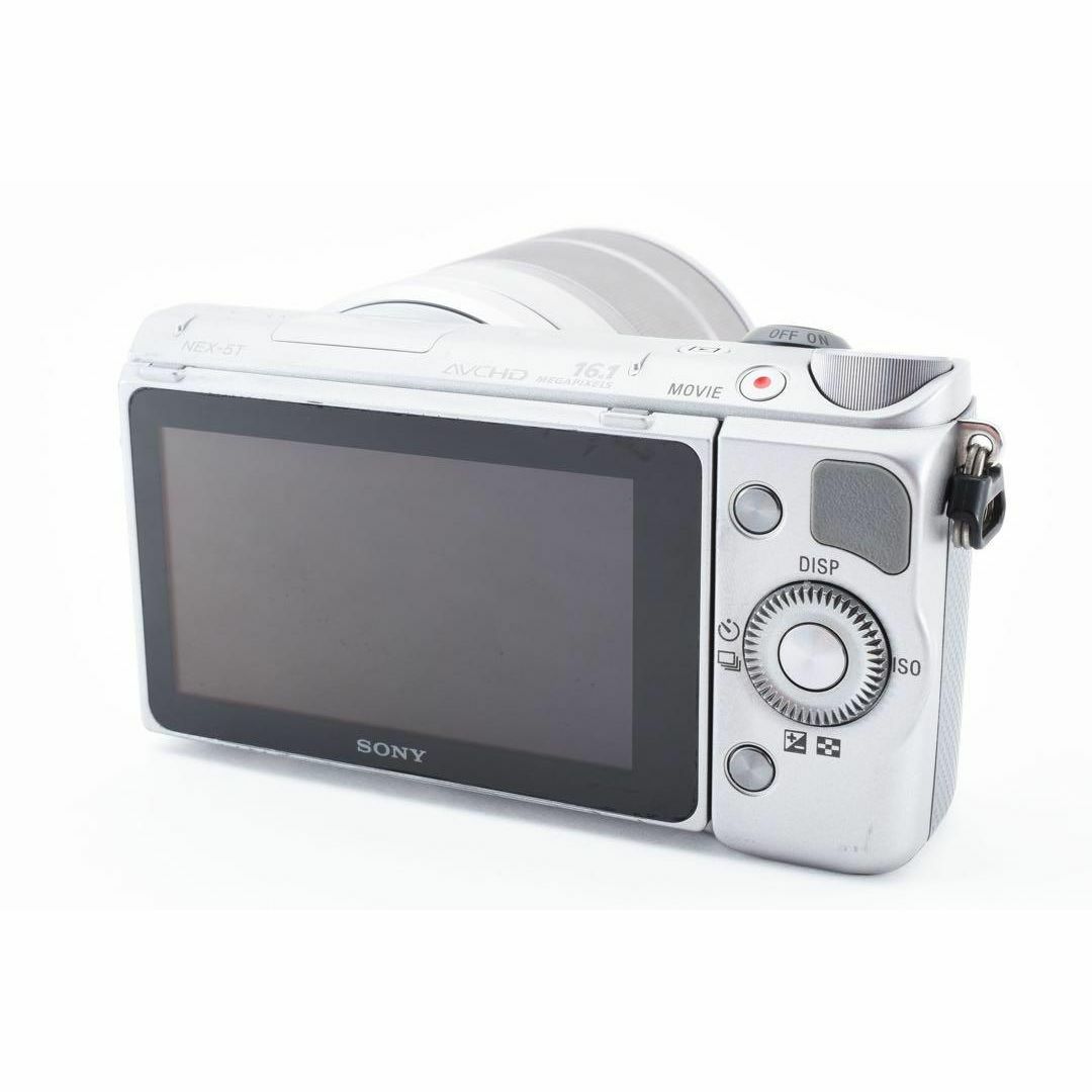 SONY(ソニー)のSONY α NEX-5T Wi-Fi搭載　ミラーレス一眼かめら スマホ/家電/カメラのカメラ(ミラーレス一眼)の商品写真