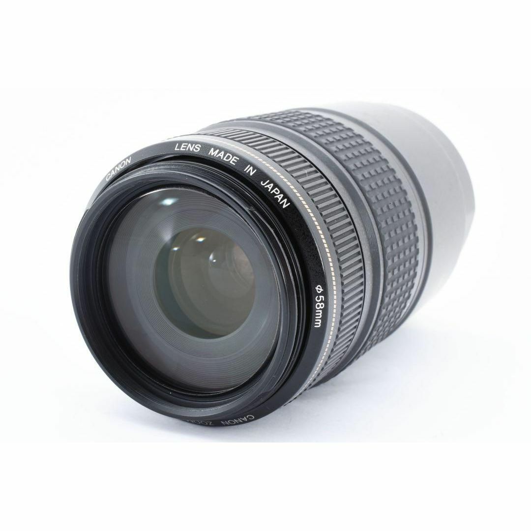 Canon(キヤノン)のCanon EF 75-300mm F4-5.6 IS USM スマホ/家電/カメラのカメラ(レンズ(ズーム))の商品写真