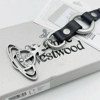 ヴィヴィアンウエストウッド(Vivienne Westwood)のヴィヴィアンウエストウッド　キーホルダー クリンクル ブラック(キーホルダー)