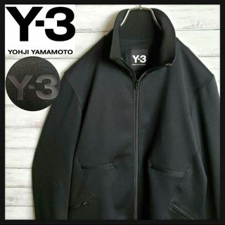 Y-3 - 【レアデザイン】ワイスリー ジップデザイン ロゴ 3ライン トラックジャケット