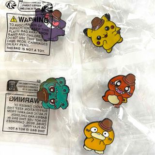 ポケモン ピンバッジ 5個セット ピカチュウ ブローチ