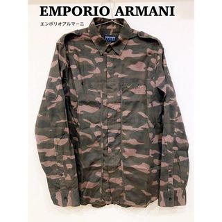 エンポリオアルマーニ(Emporio Armani)のエンポリオアルマーニ　長袖シャツ 迷彩 (シャツ)