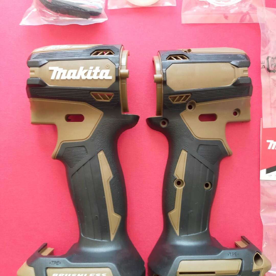 Makita(マキタ)のマキタインパクト  TD171D  TD161Ｄ用ハウジングセット   ブラウン スポーツ/アウトドアの自転車(工具/メンテナンス)の商品写真