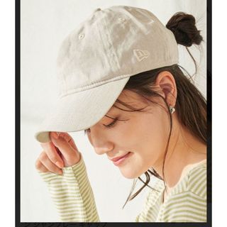 ニューエラー(NEW ERA)の【別注】＜NEW ERA (ニューエラ)＞リネン シャンブレー キャップ(キャップ)