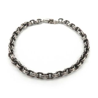 クロムハーツ(Chrome Hearts)のクロムハーツ ペーパーチェーン ブレスレット 8inch インボイス付き SV925 14K(留め金具) ユニセックス CHROME HEARTS 【中古】 【アパレル・小物】(ブレスレット)