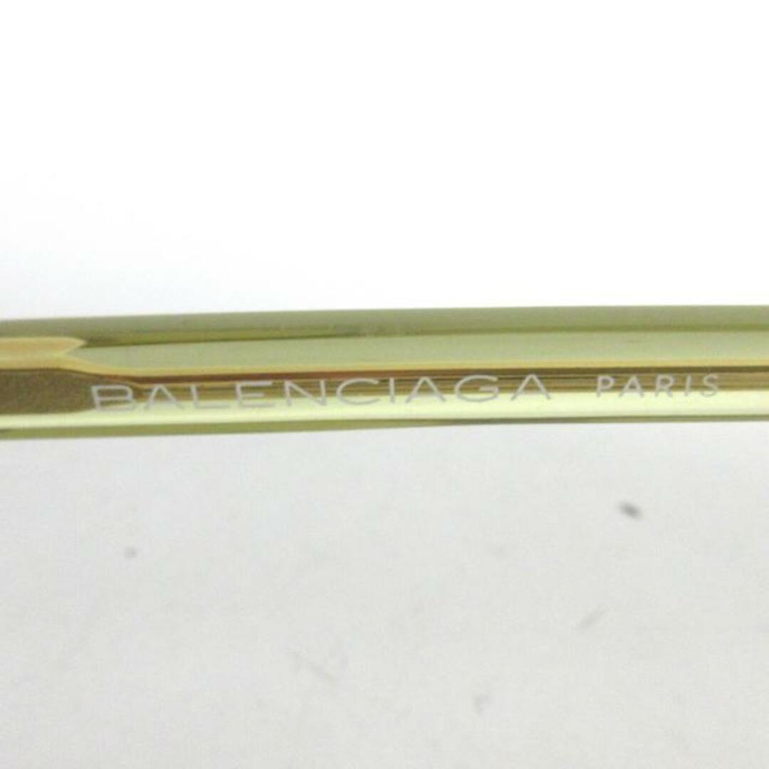 Balenciaga(バレンシアガ)のBALENCIAGA(バレンシアガ) サングラス - BO-9802 ゴールド×グリーン プラスチック×金属素材	 レディースのファッション小物(サングラス/メガネ)の商品写真