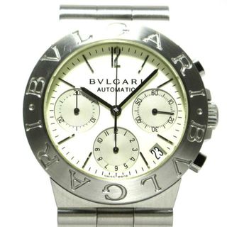 ブルガリ(BVLGARI)のBVLGARI(ブルガリ) 腕時計 ディアゴノ スポーツクロノ CH35S メンズ SS/クロノグラフ アイボリー(その他)