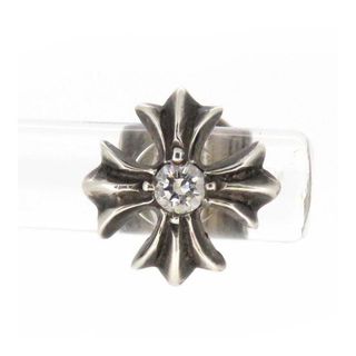 クロムハーツ(Chrome Hearts)のクロムハーツ CHプラス スタッド ダイヤモンド ピアス 1Pダイヤモンド SV925 14K(ポスト) ユニセックス CHROME HEARTS 【中古】 【アパレル・小物】(ピアス(片耳用))