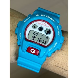 ジーショック(G-SHOCK)のコラボ/G-SHOCK/時計/DW-6900/限定/ブルー/LRG/三つ目/別注(腕時計(デジタル))