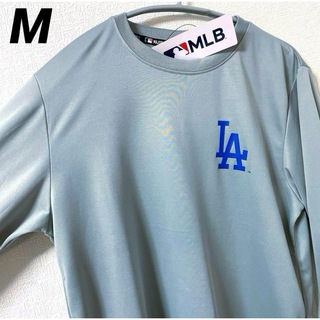 メジャーリーグベースボール(MLB)のMLB ロサンゼルス　ドジャース ロンＴ シャツ メッシュ　M 大谷翔平(Tシャツ/カットソー(七分/長袖))