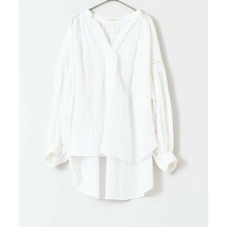 ヌキテパ(ne Quittez pas)のne Quittez pas Cotton Linen Lace Blouse(シャツ/ブラウス(長袖/七分))