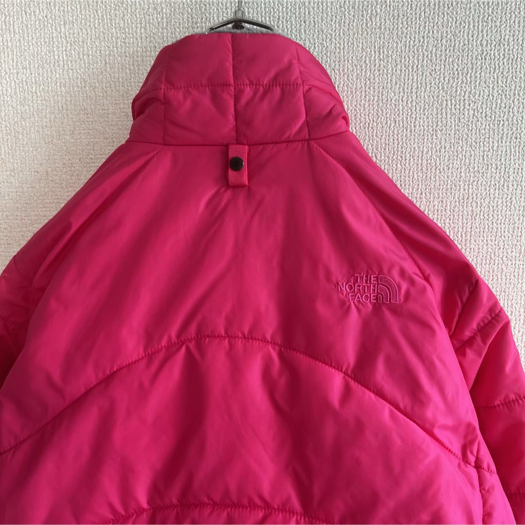 THE NORTH FACE(ザノースフェイス)のノースフェイス　キルティングジャケット　中綿ジャケット　ピンク　レディースＬ レディースのジャケット/アウター(ブルゾン)の商品写真