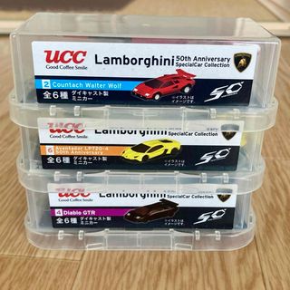 ユーシーシー(UCC)のUCC ランボルギーニ ミニカー 3種(ミニカー)