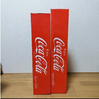 コカコーラ(コカ・コーラ)のコカ・コーラ　ビーチテーブル、ビーチチェアセット(テーブル/チェア)
