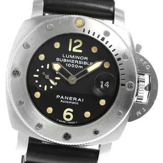 パネライ(PANERAI)のパネライ PANERAI PAM00243 ルミノール サブマーシブル デイト 自動巻き メンズ _645115(腕時計(アナログ))