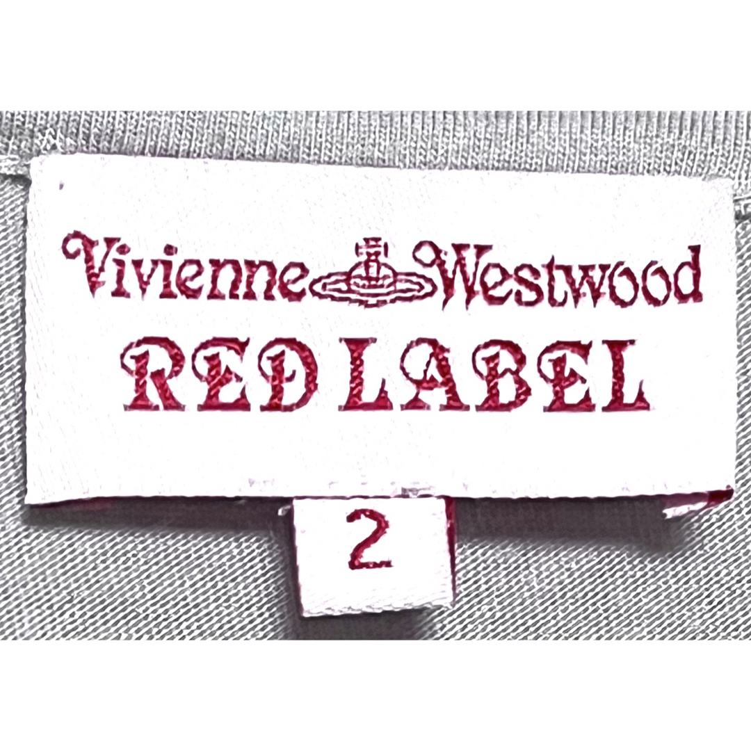 Vivienne Westwood(ヴィヴィアンウエストウッド)の匿名発送　美品　ヴィヴィアンウエストウッドレッドレーベル　ハートオーブロゴT レディースのトップス(Tシャツ(半袖/袖なし))の商品写真