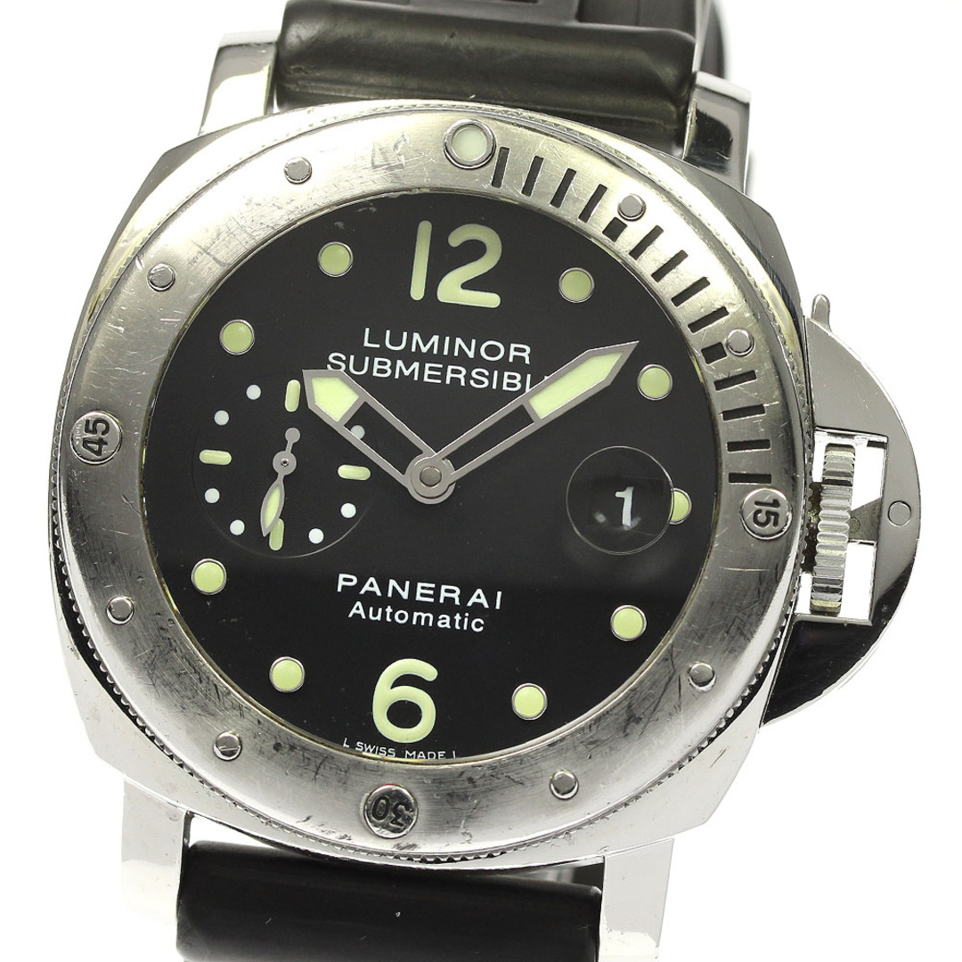 PANERAI(パネライ)のパネライ PANERAI PAM00024 ルミノール サブマーシブル スモールセコンド 自動巻き メンズ 箱・保証書付き_807392 メンズの時計(腕時計(アナログ))の商品写真