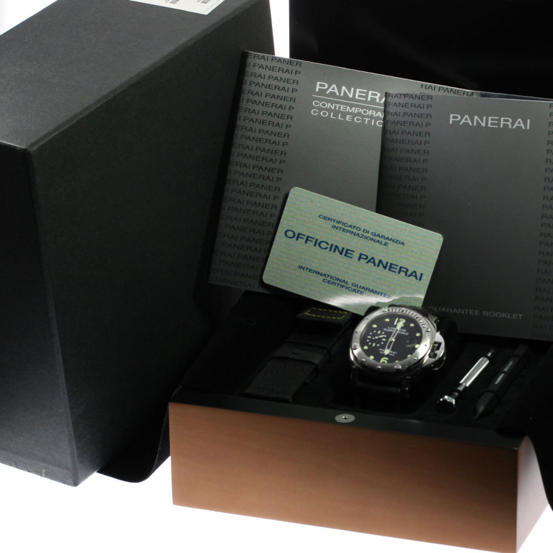 PANERAI(パネライ)のパネライ PANERAI PAM00024 ルミノール サブマーシブル スモールセコンド 自動巻き メンズ 箱・保証書付き_807392 メンズの時計(腕時計(アナログ))の商品写真