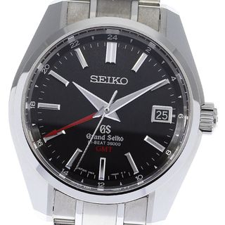 セイコー(SEIKO)のセイコー SEIKO SBGJ003/9S86-00A0 グランドセイコーメカニカルハイビート GMT 自動巻き メンズ 美品 箱・保証書付き_811731(腕時計(アナログ))