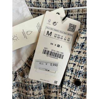 ザラ(ZARA)のZARAチェックギンガムチェックワンピース新品(ひざ丈ワンピース)