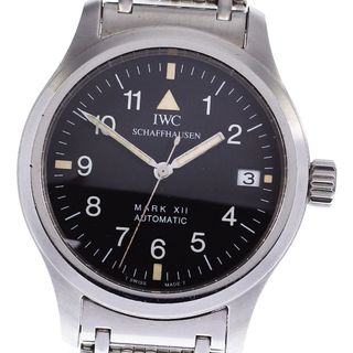 インターナショナルウォッチカンパニー(IWC)のIWC SCHAFFHAUSEN IW324102 パイロットウォッチ マークXII デイト 自動巻き メンズ _811448(腕時計(アナログ))