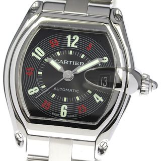 カルティエ(Cartier)のカルティエ CARTIER W62002V3 ロードスターLM デイト 自動巻き メンズ 内箱・保証書付き_809464(腕時計(アナログ))