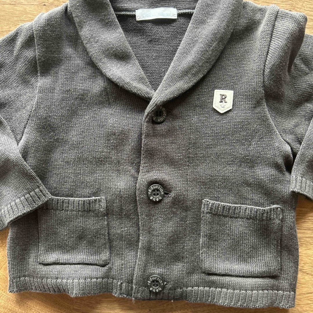 BeBe(ベベ)のBeBe カーディガン　80 90 キッズ/ベビー/マタニティのキッズ服女の子用(90cm~)(カーディガン)の商品写真