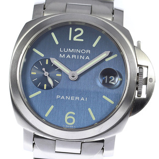パネライ(PANERAI)のパネライ PANERAI PAM00120 ルミノール マリーナ 自動巻き メンズ _808648(腕時計(アナログ))