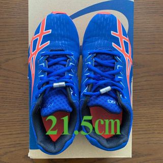 レーザービーム(LAZERBEAM（ASICS）)の《お値下げ》21.5㎝ asics LAZERBEAM 中古(スニーカー)