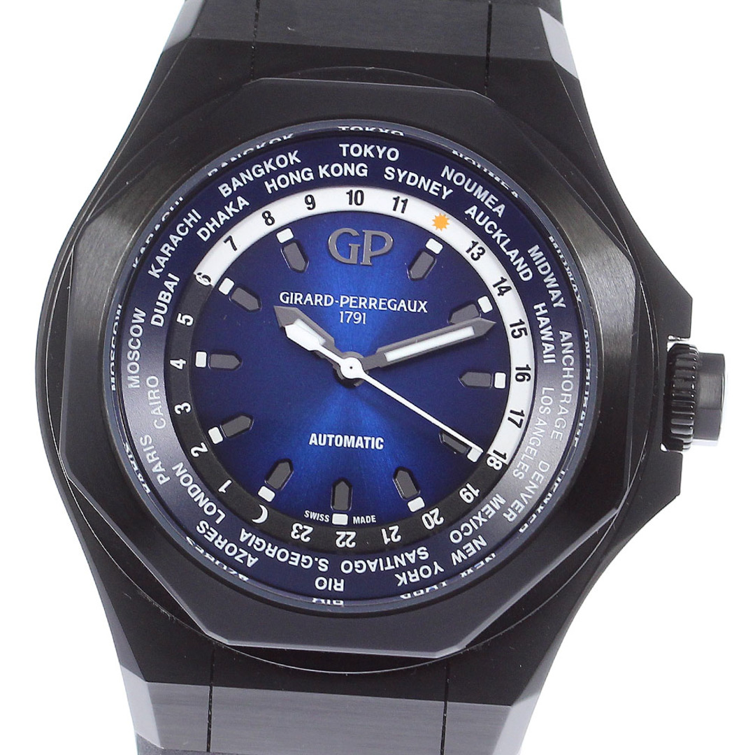 GIRARD-PERREGAUX(ジラールペルゴ)のジラール・ペルゴ GIRARD-PERREGAUX 81065-21-491-FH6A ロレアート アブソルート デイト 自動巻き メンズ 美品 箱・保証書付き_644407 メンズの時計(腕時計(アナログ))の商品写真