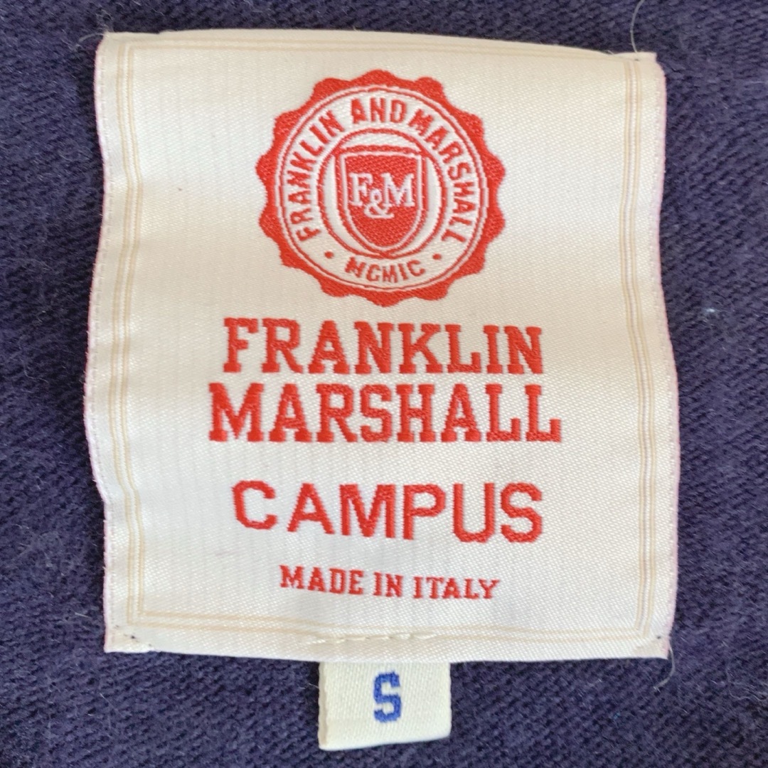 FRANKLIN&MARSHALL(フランクリンアンドマーシャル)のフランクリンアンドマーシャル メンズ セーター S ネイビー メンズのトップス(ニット/セーター)の商品写真