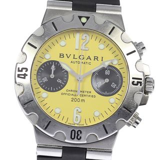 ブルガリ(BVLGARI)のブルガリ BVLGARI SCB38S ディアゴノ スクーバ クロノグラフ 自動巻き メンズ 保証書付き_811776(腕時計(アナログ))