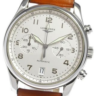 ロンジン(LONGINES)のロンジン LONGINES L2.629.4 マスターコレクション クロノグラフ デイト 自動巻き メンズ _803368(腕時計(アナログ))