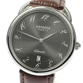 エルメス(Hermes)のエルメス HERMES AR4.810 アルソー デイト 自動巻き メンズ 良品 _779142(腕時計(アナログ))