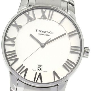 ティファニー(Tiffany & Co.)のティファニー TIFFANY&Co. Z1800.68.10A21A00A アトラスドーム デイト 自動巻き メンズ 美品 保証書付き_809012(腕時計(アナログ))